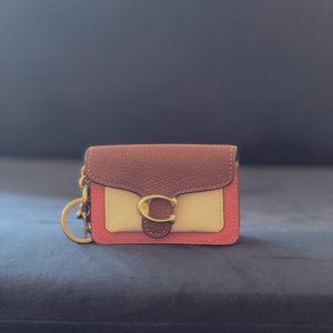 Coach Mini Tabby Bag Charm in Colorblock